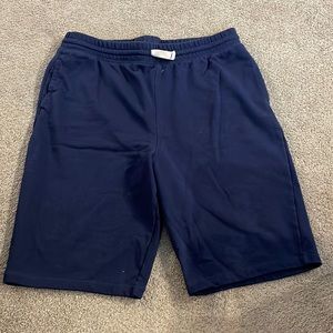 Lands End navy blue shorts size xxl 18/20 husky